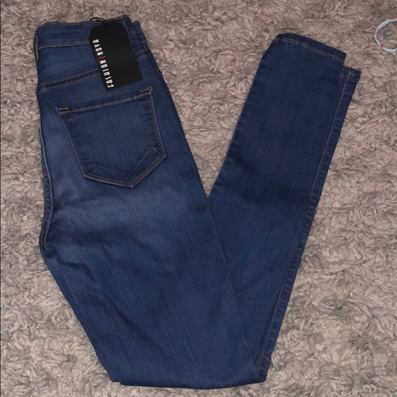 Fashion Nova Denim - Classic High Waist Skinny Jeans Fashion Nova
